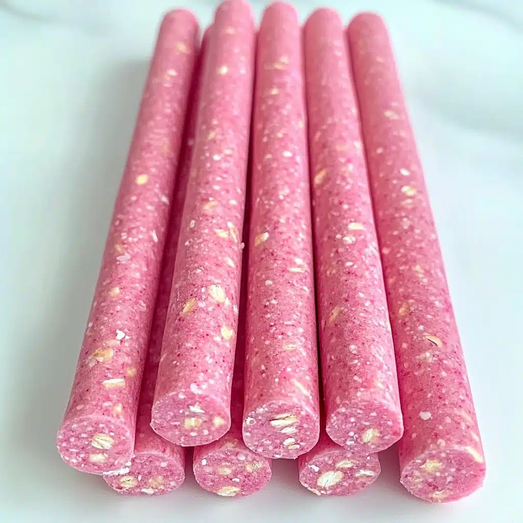 Strawberry Oat Smoothie Sticks Recipe - Recipe Image