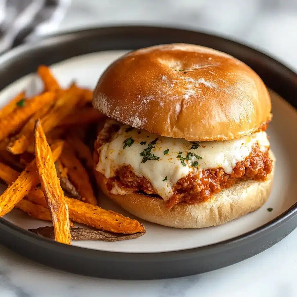 Chicken Parmesan Sloppy Joe's Recipe - Recipe Image