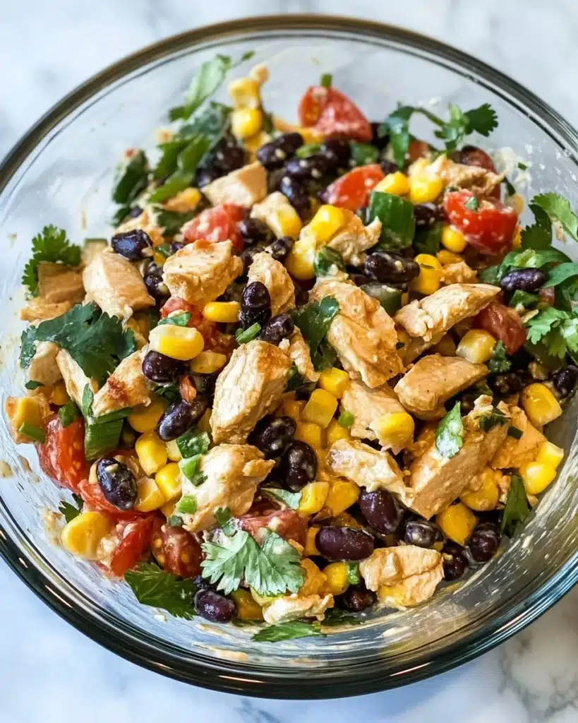 Zesty Southwest Chicken Salad Recipe