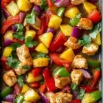 Sheet Pan Hawaiian Chicken Recipe