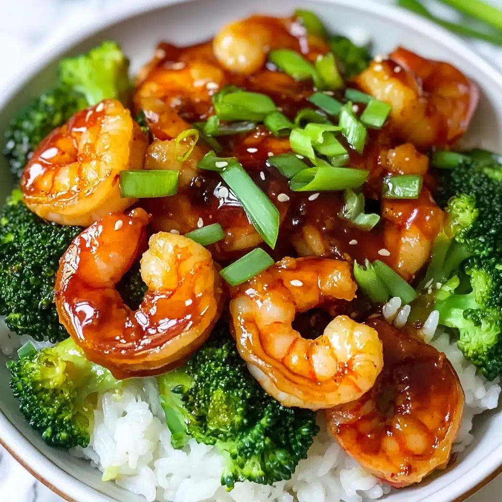 Honey Garlic Butter Shrimp and Broccoli Recipe - Recipe Image