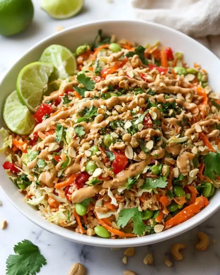 Thai Quinoa Crunch Salad Recipe