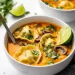 Red Curry Dumpling Soup Recipe