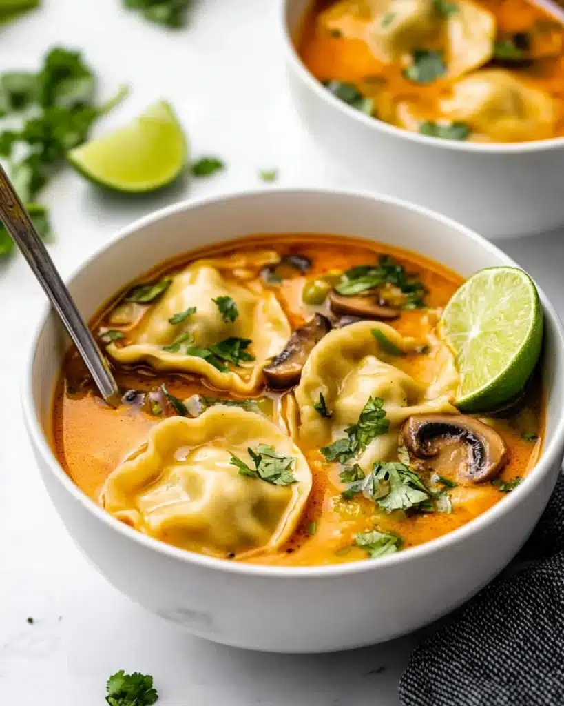 Red Curry Dumpling Soup Recipe