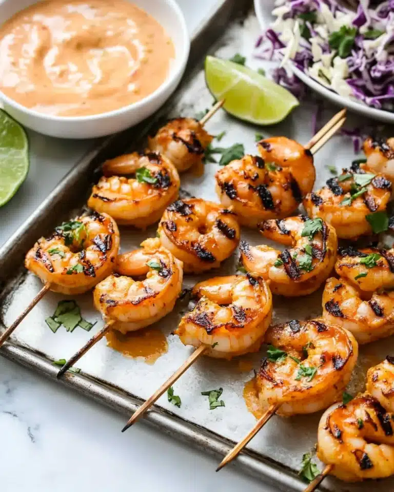 Bang Bang Shrimp Skewers Recipe