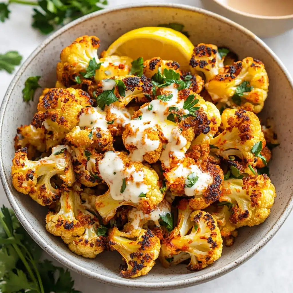 Moroccan Cauliflower with Tahini-Honey Recipe - Recipe Image