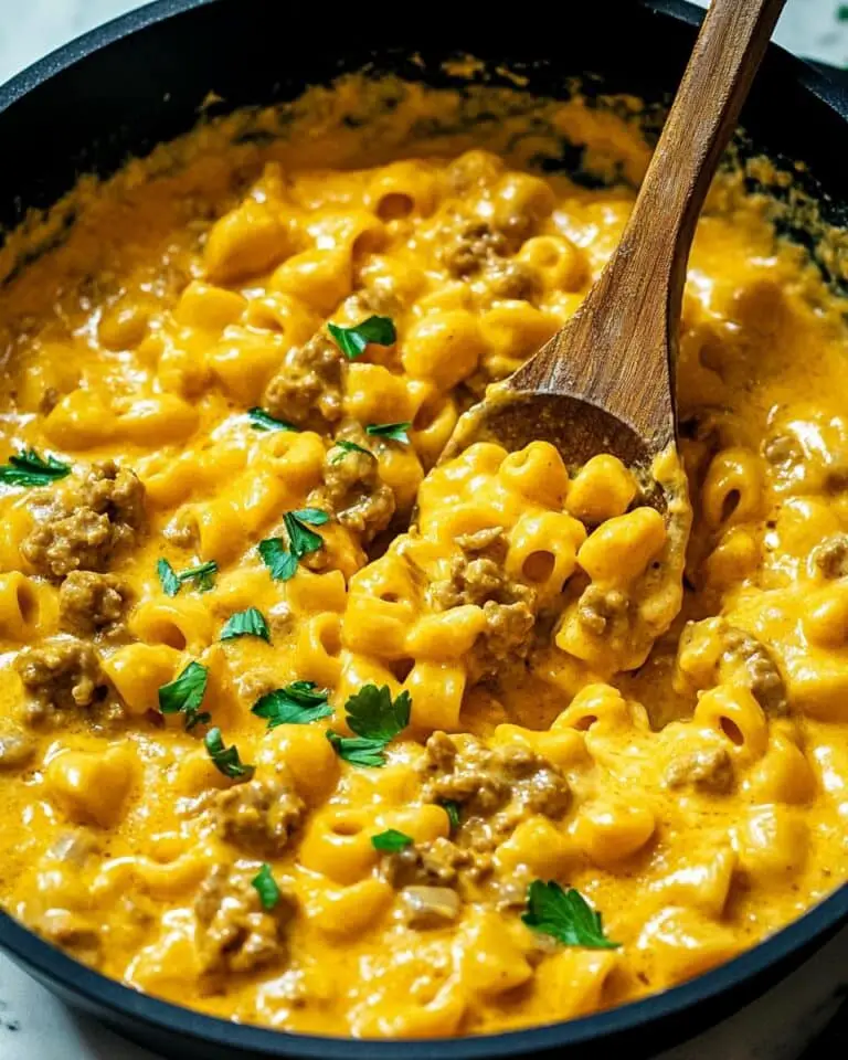 One Pot Cheeseburger Helper Recipe