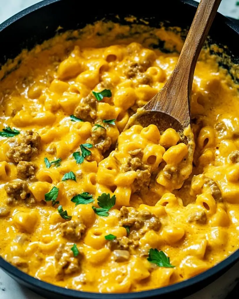 One Pot Cheeseburger Helper Recipe