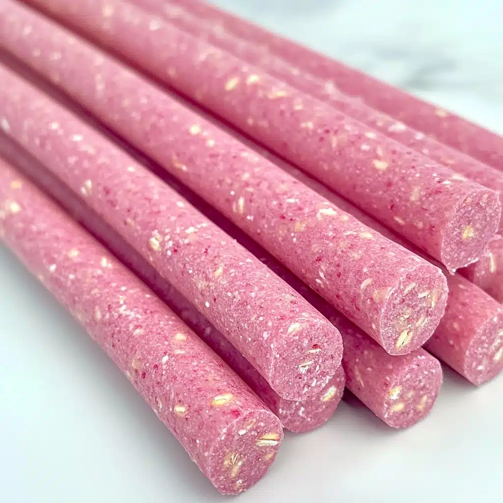 Strawberry Oat Smoothie Sticks Recipe - Recipe Image