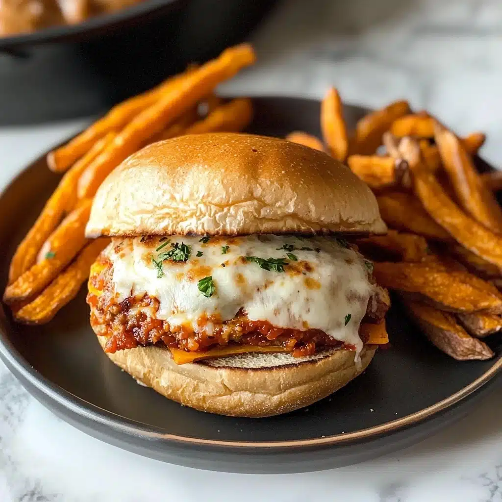 Chicken Parmesan Sloppy Joe's Recipe - Recipe Image