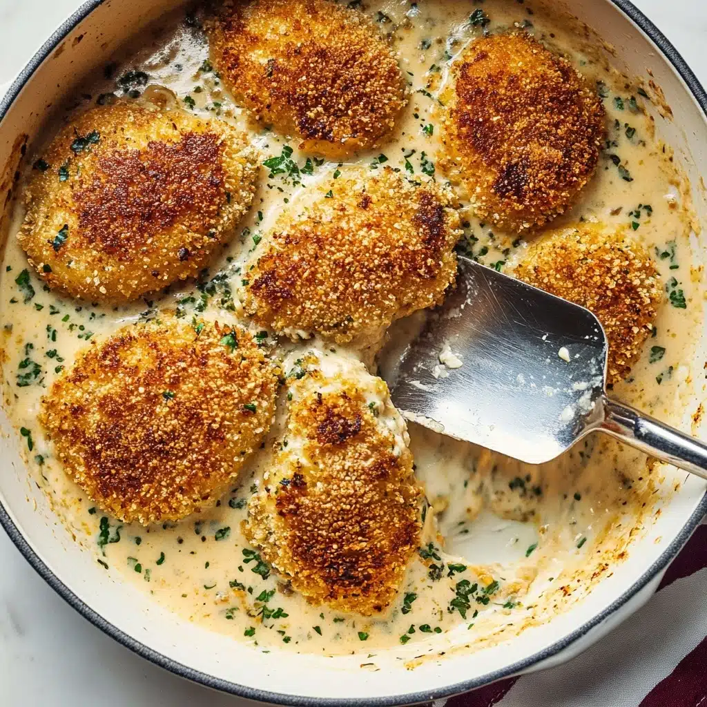 Crispy Garlic Parmesan Chicken Recipe - Recipe Image