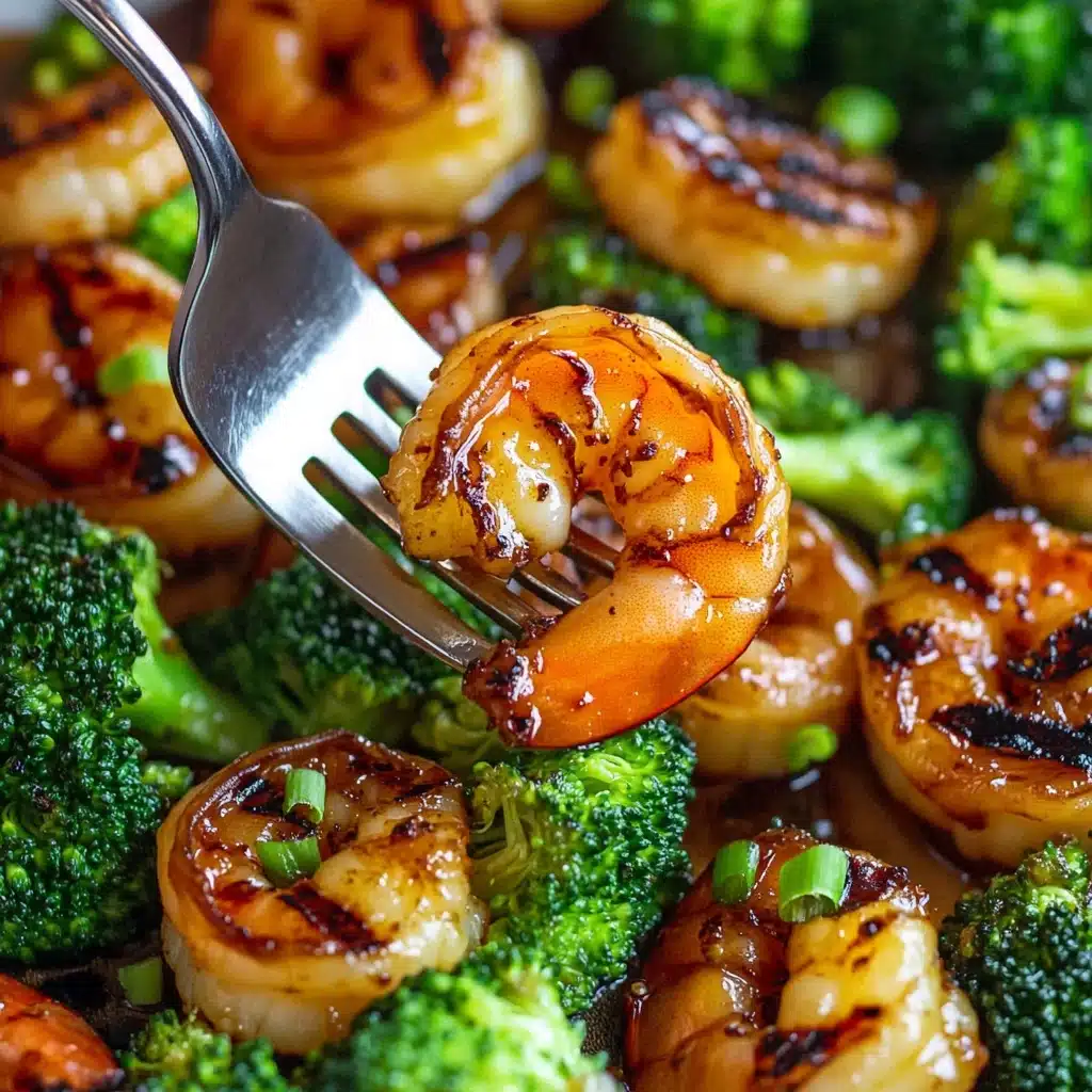 Honey Garlic Butter Shrimp and Broccoli Recipe - Recipe Image