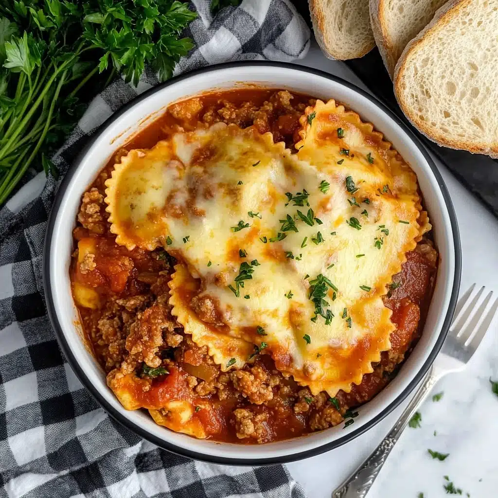 Slow Cooker Lasagna with Ravioli Recipe - Recipe Image