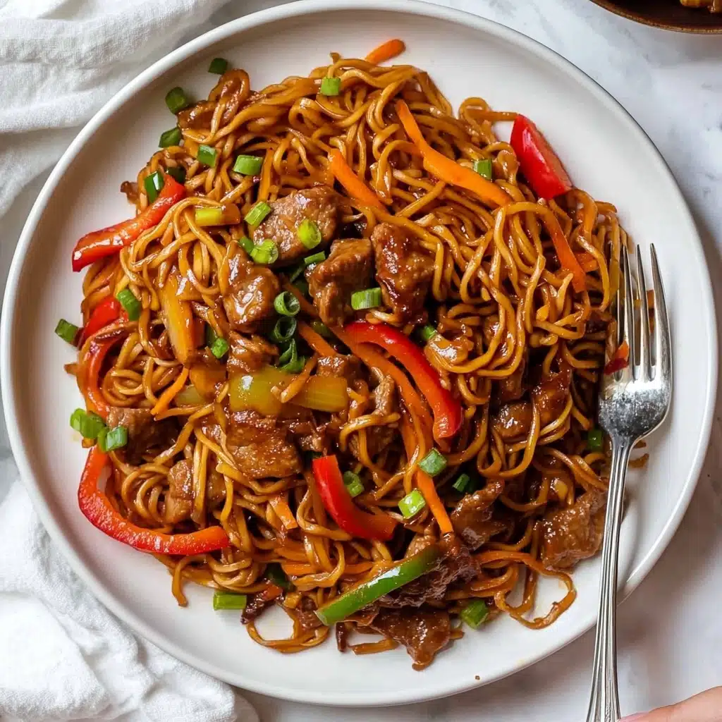 Chicken Vegetable Ramen Noodles Recipe - Recipe Image