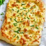 White Pizza with Garlic Pizza Sauce Recipe