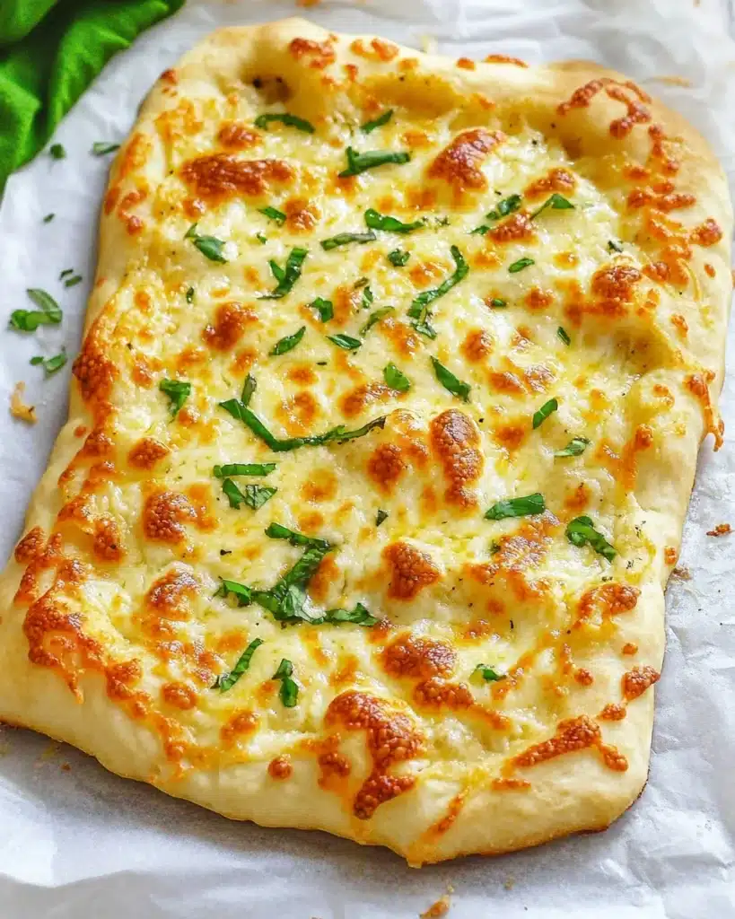 White Pizza with Garlic Pizza Sauce Recipe