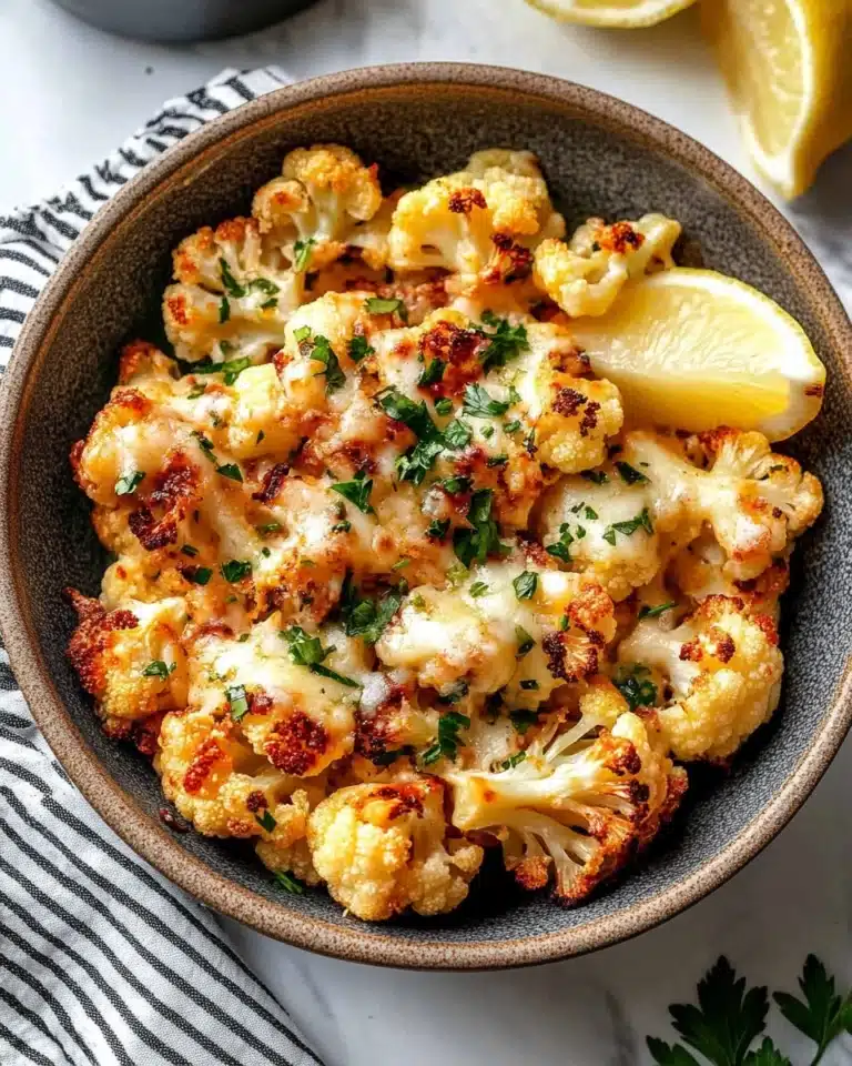 Moroccan Cauliflower with Tahini-Honey Recipe
