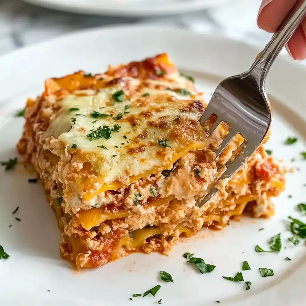 Buffalo Chicken Lasagna Recipe - Recipe Image