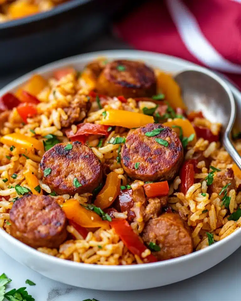 Sausage and Rice Skillet Recipe