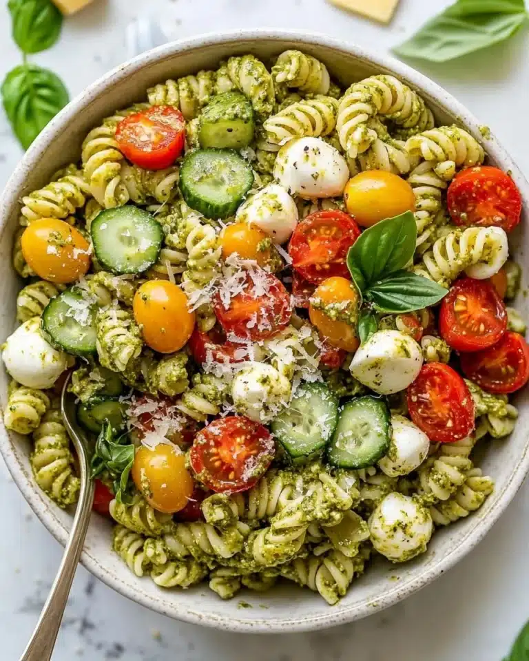 Chicken Pesto Pasta Salad Recipe