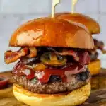 Whiskey Bacon Burger Recipe