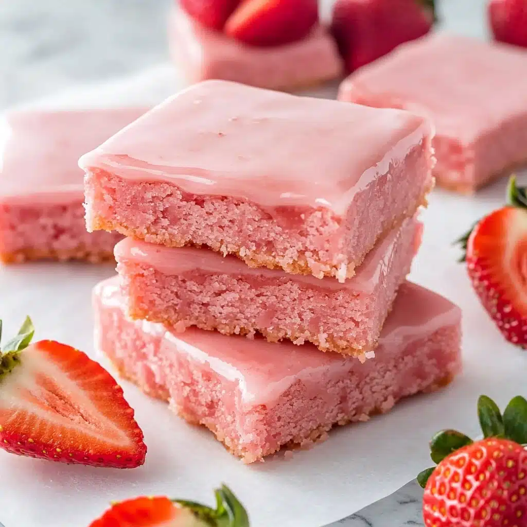 Strawberry Brownies Recipe - Recipe Image