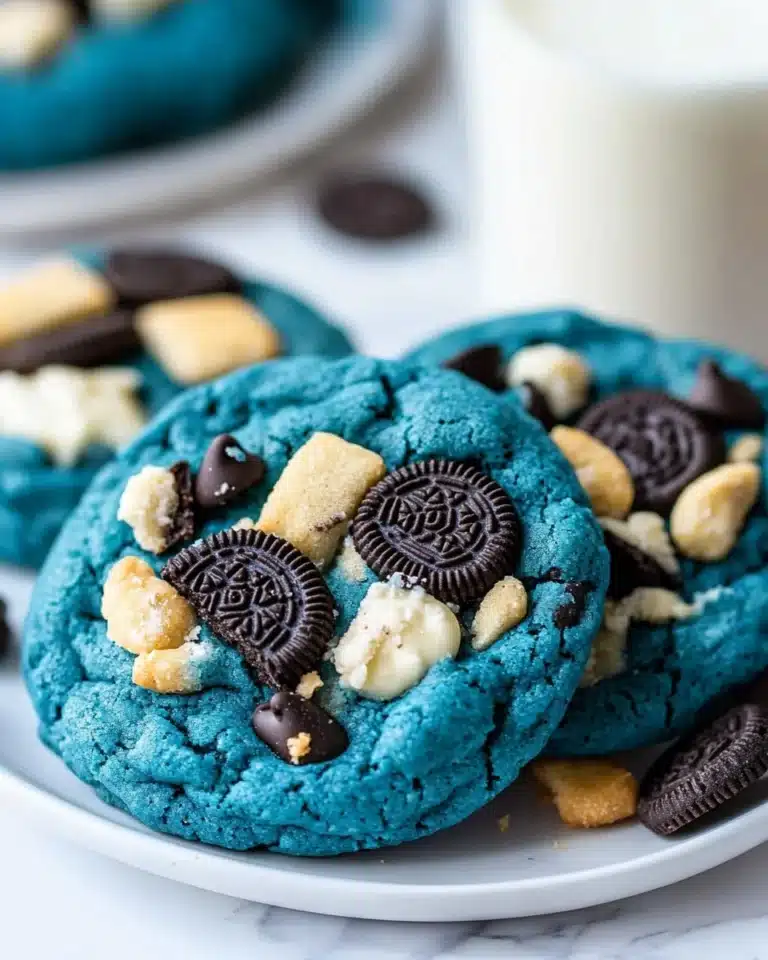Cookie Monster Cookies Recipe
