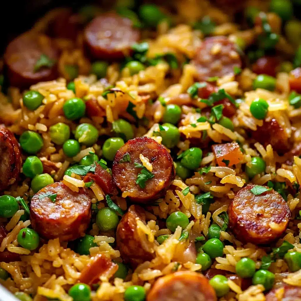 Smoked Sausage and Rice Recipe - Recipe Image
