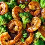 Honey Garlic Butter Shrimp and Broccoli Recipe