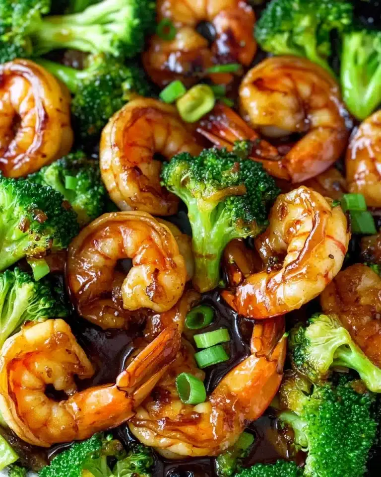 Honey Garlic Butter Shrimp and Broccoli Recipe