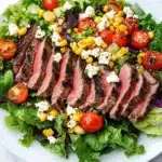 Balsamic Steak Gorgonzola Salad Recipe