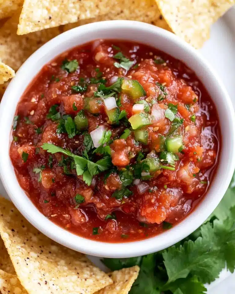 Best Homemade Salsa Recipe