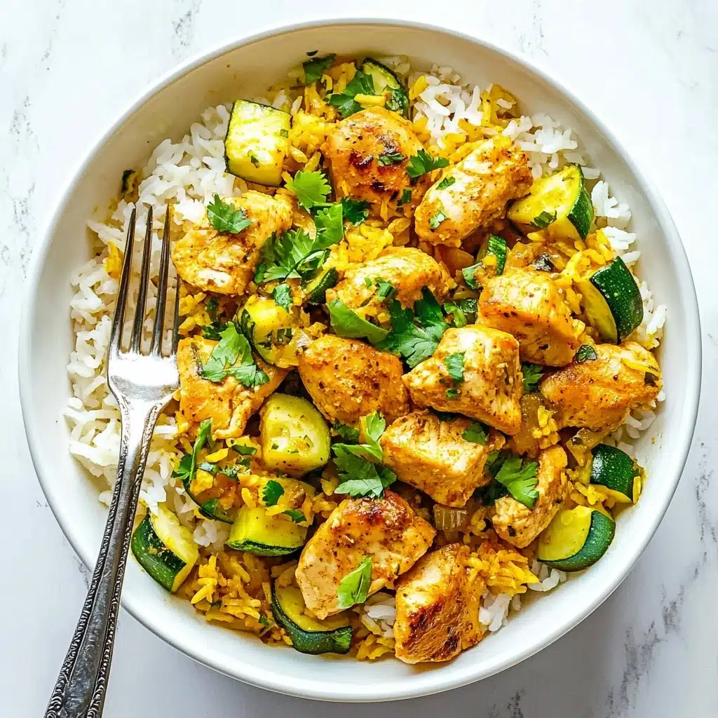 Easy Baked Chicken and Zucchini Recipe - Recipe Image
