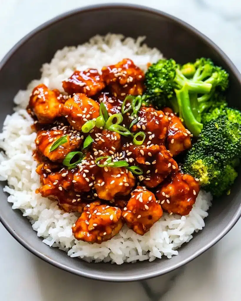Sticky Garlic Gochujang Chicken Recipe