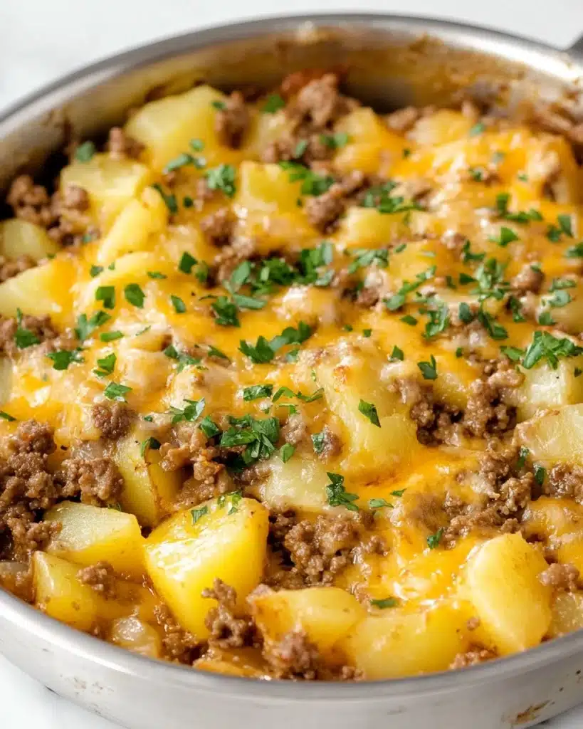 Beef and Potatoes Skillet Recipe