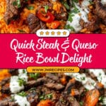 Steak & Queso Rice Recipe