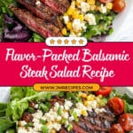 Balsamic Steak Gorgonzola Salad Recipe