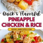 Pineapple Chicken and Rice Skillet Recipe