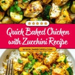 Easy Baked Chicken and Zucchini Recipe