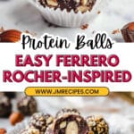 Ferrero Rocher Protein Balls Recipe
