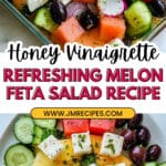 Melon and Feta Tetris Salad Recipe