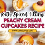 Peaches & Cream Cupcakes Recipe