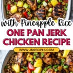 Caribbean Jerk Chicken with Pineapple-Coconut Rice Recipe