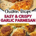Crispy Garlic Parmesan Chicken Recipe