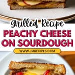 Summer Peach Grilled Cheese Recipe