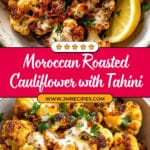 Moroccan Cauliflower with Tahini-Honey Recipe