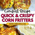 Crispy Corn Fritters Recipe