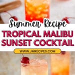 Malibu Sunset Recipe