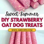 Strawberry Oat Smoothie Sticks Recipe