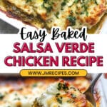 Baked Salsa Verde Chicken Recipe